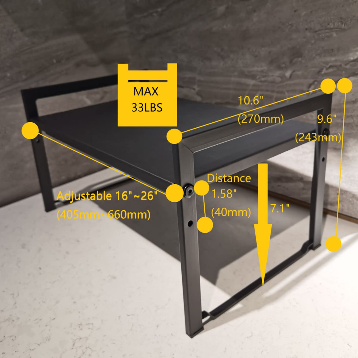 Expandable Cabinet Shelf Organizer